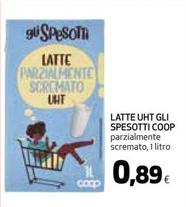 Offerta per Coop - Latte Uht Gli Spesotti a 0,89€ in Coop