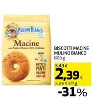 Offerta per Mulino Bianco - Biscotti Macine a 2,39€ in Coop