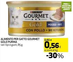 Offerta per Purina - Alimento Per Gatto Gourmet Gold a 0,56€ in Coop