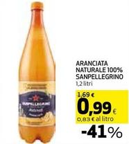 Offerta per San Pellegrino - Aranciata Naturale 100% a 0,99€ in Coop