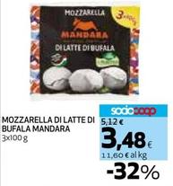 Offerta per Mandara - Mozzarella Di Latte Di Bufala a 3,48€ in Coop