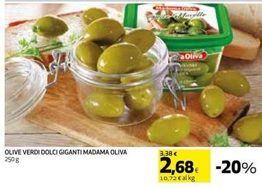 Offerta per Madama Oliva - Olive Verdi Dolci Giganti a 2,68€ in Coop