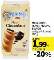 Offerta per Mulino Bianco - Merendine Flauti a 1,99€ in Coop