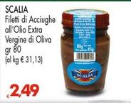 Offerta per Scalia - Filetti Di Acciughe All'Olio Extra Vergine Di Oliva a 2,49€ in Eurospar
