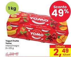Offerta per Yomo - Yogurt Frutta a 2,49€ in Interspar