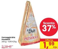 Offerta per Prèsident - Formaggio Brie a 1,99€ in Interspar