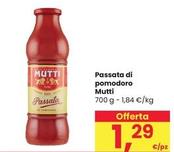 Offerta per Mutti - Passata Di Pomodoro a 1,29€ in Interspar
