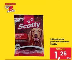 Offerta per Scotty - Bastoncini Per Cane Al Manzo a 1,25€ in Interspar