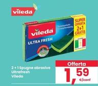 Offerta per Vileda - 2 + 1 Spugne Abrasive Ultrafresh a 1,59€ in Interspar