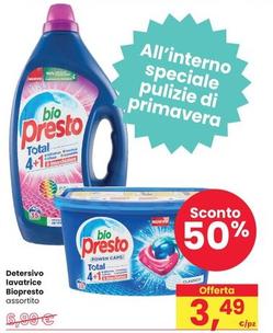 Offerta per Bio Presto - Detersivo Lavatrice a 3,49€ in Interspar