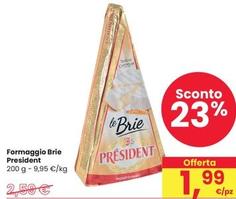 Offerta per Prèsident - Formaggio Brie a 1,99€ in Interspar