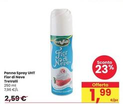 Offerta per Trevalli - Panna Spray UHT Fior Di Neve a 1,99€ in Interspar
