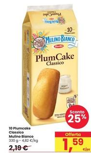 Offerta per Mulino Bianco - 10 Plumcake a 1,59€ in Interspar