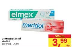 Offerta per Elmex/Meridol - Dentifricio a 3,99€ in Interspar