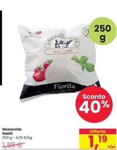 Offerta per Mozzarella a 1,19€ in Interspar