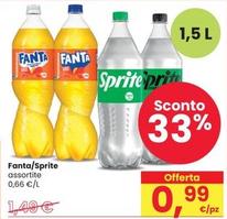 Offerta per Fanta/Sprite a 0,99€ in Interspar