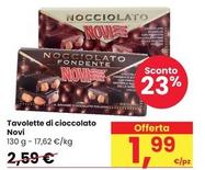 Offerta per Novi - Tavolette Di Cioccolato a 1,99€ in Interspar