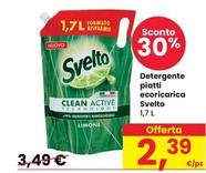 Offerta per Svelto - Detergente Piatti Ecoricarica a 2,39€ in Interspar