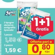 Offerta per Splendid - 2 Spugne Abrasive Antigraffio a 1,59€ in Interspar