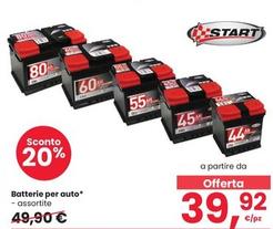 Offerta per Batterie auto a 39,92€ in Interspar