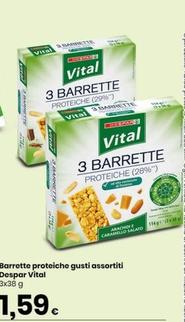 Offerta per Despar - Barrette Proteiche Vital a 1,59€ in Interspar
