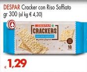 Offerta per Despar - Cracker Con Riso Soffiato a 1,29€ in Interspar