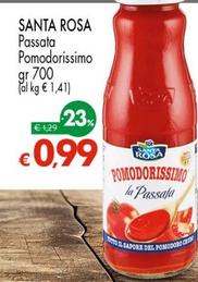 Offerta per Santa Rosa - Passata Pomodorissimo a 0,99€ in Interspar