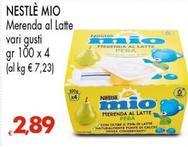 Offerta per Nestlè - Mio Merenda Al Latte a 2,89€ in Interspar