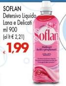 Offerta per Soflan - Detersivo Liquido Lana E Delicati a 1,99€ in Interspar