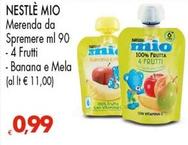 Offerta per Nestlè - Mio Merenda Da Spremere a 0,99€ in Interspar