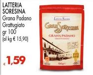 Offerta per Latteria Soresina - Grana Padano Grattugiato a 1,59€ in Interspar
