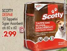 Offerta per Despar - Scotty Tappetini Super Assorbenti a 2,99€ in Interspar