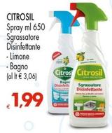 Offerta per Citrosil - Spray Sgrassatore Disinfettante a 1,99€ in Interspar
