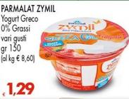 Offerta per Parmalat - Zymil Yogurt Greco 0% a 1,29€ in Interspar