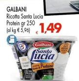 Offerta per Galbani - Ricotta Santa Lucia Protein a 1,49€ in Interspar