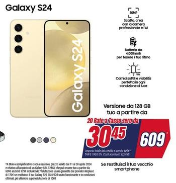 Offerta per Samsung Galaxy a 30,45€ in Trony
