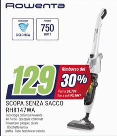 Offerta per Rowenta - Scopa Senza Sacco RH8147WA a 129€ in Trony