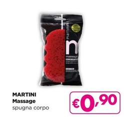 Offerta per Martini - Massage a 0,9€ in Acqua & Sapone