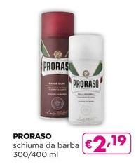 Offerta per Proraso - Schiuma Da Barba a 2,19€ in Acqua & Sapone