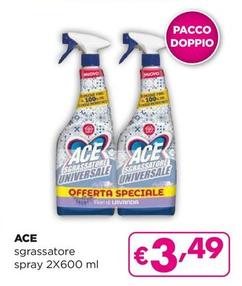 Offerta per Ace - Sgrassatore Spray a 3,49€ in Acqua & Sapone