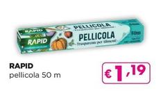 Offerta per Rapid - Pellicola a 1,19€ in Acqua & Sapone