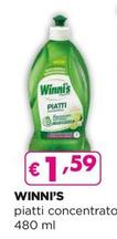 Offerta per Winni's - Piatti Concentrato a 1,59€ in Acqua & Sapone