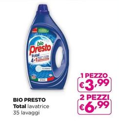 Offerta per Bio Presto - Total a 3,99€ in Acqua & Sapone