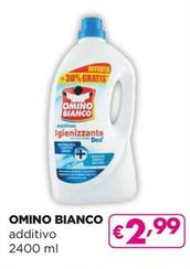 Offerta per Omino Bianco - Additivo a 2,99€ in Acqua & Sapone