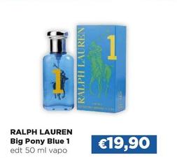 Offerta per Ralph Lauren - Big Pony Blue 1 a 19,9€ in Acqua & Sapone