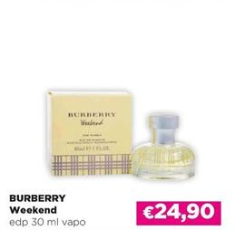 Offerta per Burberry - Weekend a 24,9€ in Acqua & Sapone