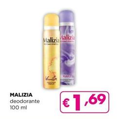 Offerta per Malizia - Deodorante a 1,69€ in Acqua & Sapone
