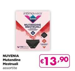 Offerta per Nuvenia - Mutandine Mestruali a 13,9€ in Acqua & Sapone