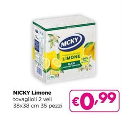Offerta per Nicky - Limone a 0,99€ in Acqua & Sapone