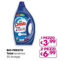 Offerta per Bio Presto - Total a 3,99€ in Acqua & Sapone